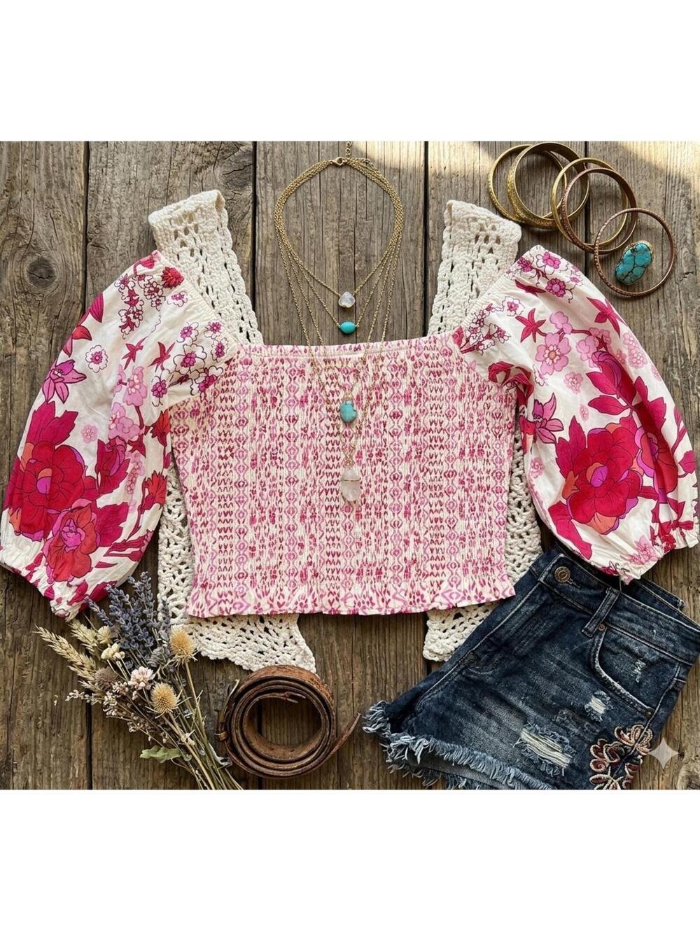 BTFL-Life off the shoulder top
